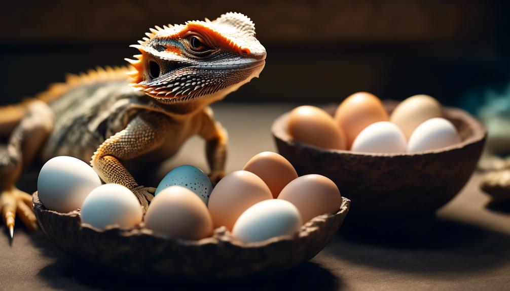 bearded dragons and hard boiled eggs