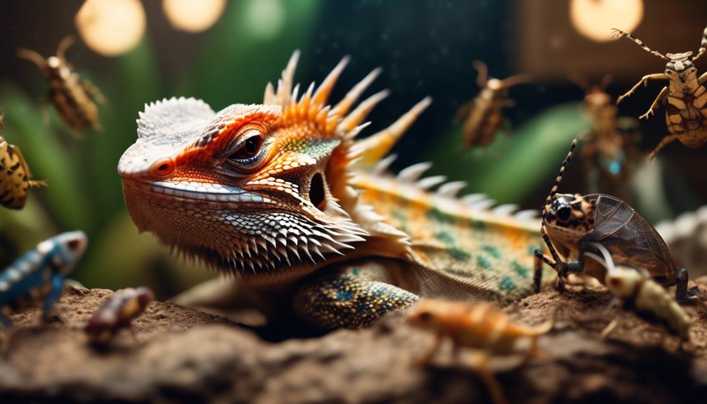 bearded dragons and stink bugs