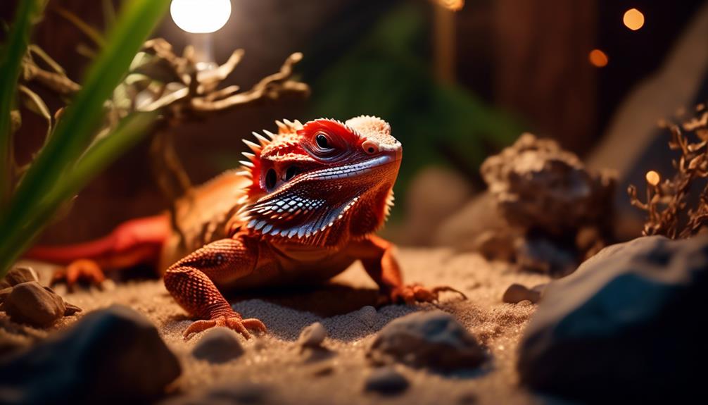 care for a red leatherback bearded dragon