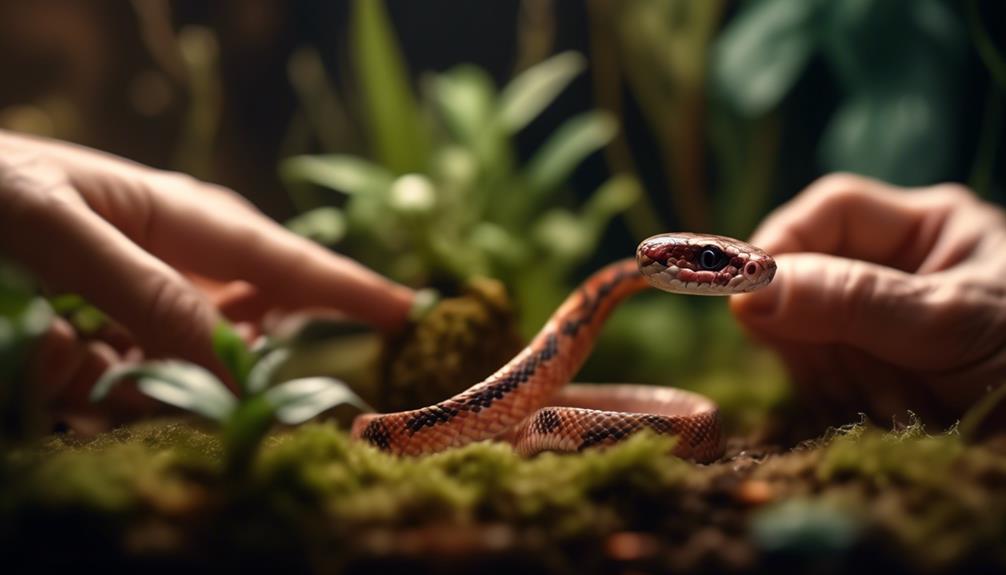caring for baby corn snakes