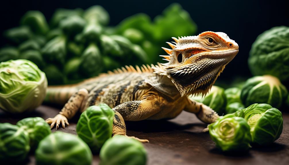 dietary suitability of brussels sprouts for bearded dragons