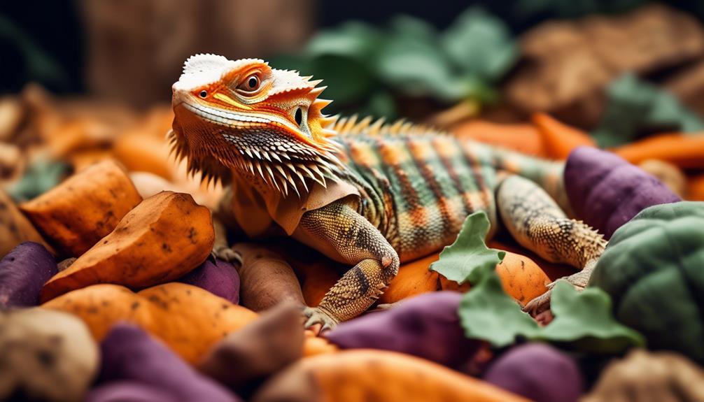 sweet potatoes for bearded dragons
