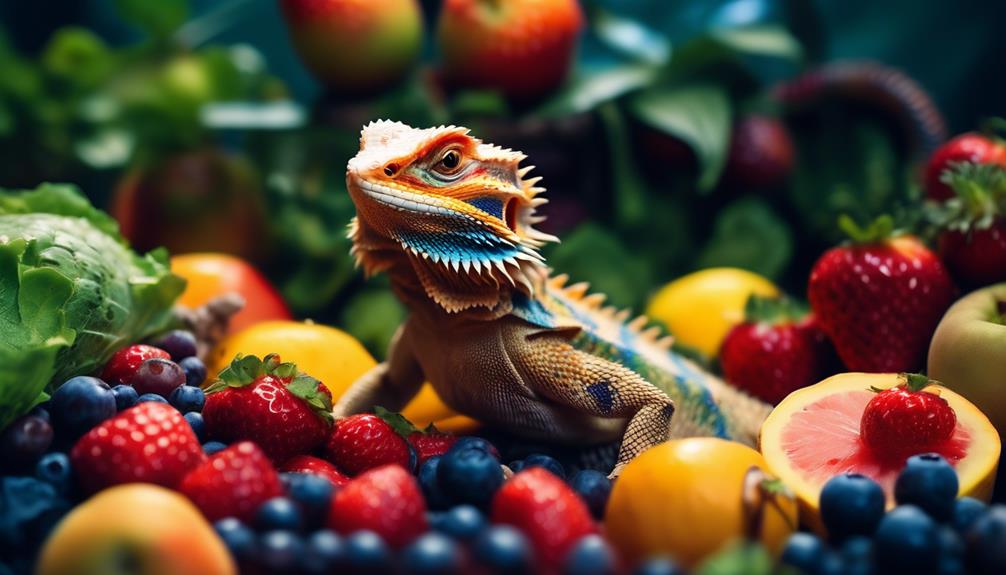 unique fruits for healthy bearded dragons