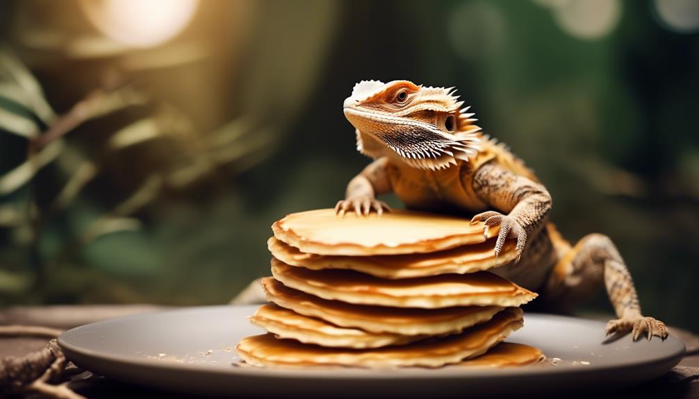 bearded dragon s pancake diet