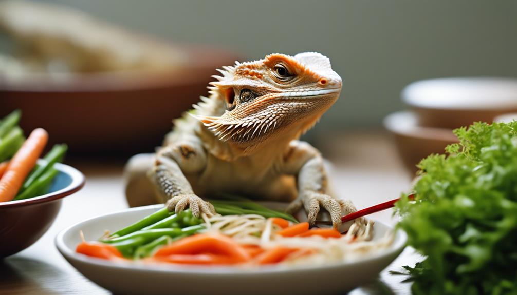 bearded dragons and sprouts