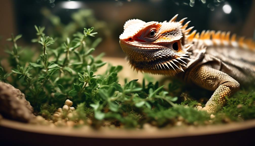 bearded dragons and thyme
