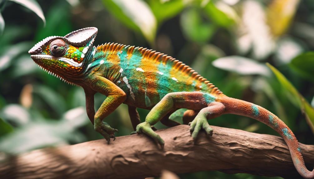 chameleon color changing abilities misunderstood