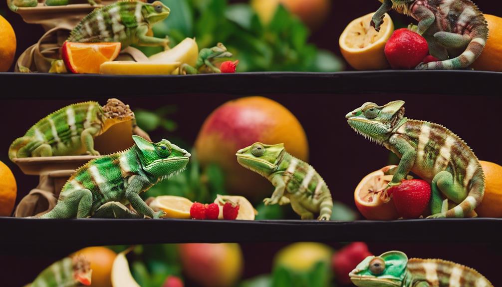 chameleon diet and care