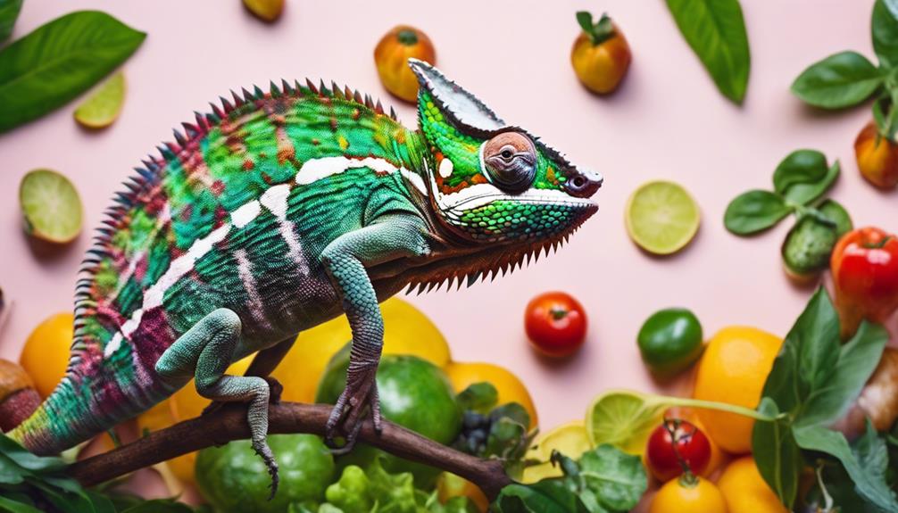 chameleon dietary habits explained