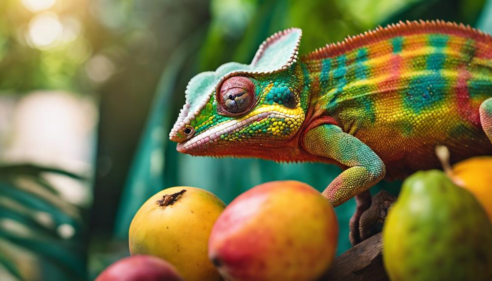 chameleons fruit feeding guide