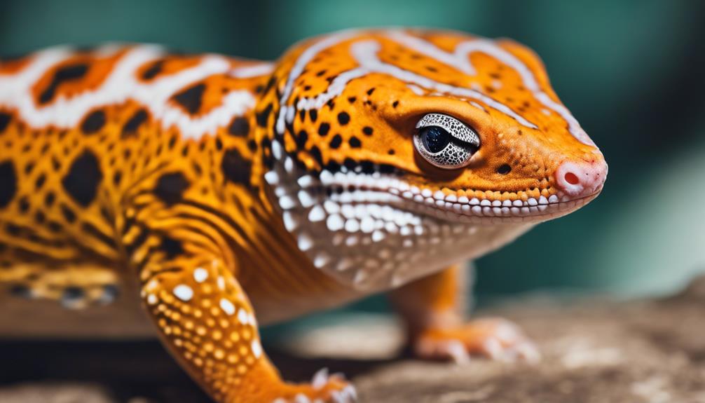 distinctive leopard gecko features