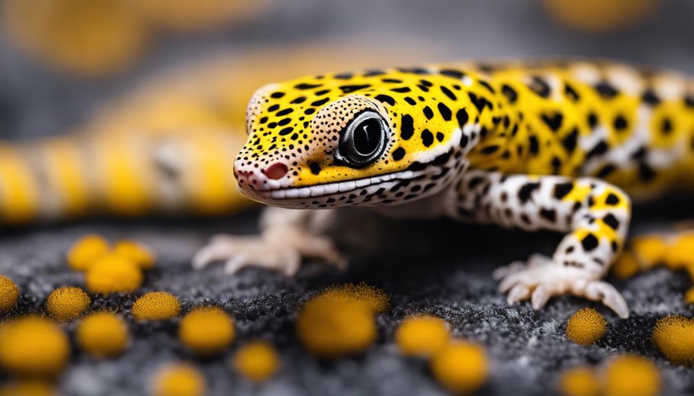 snowflake leopard geckos characteristics