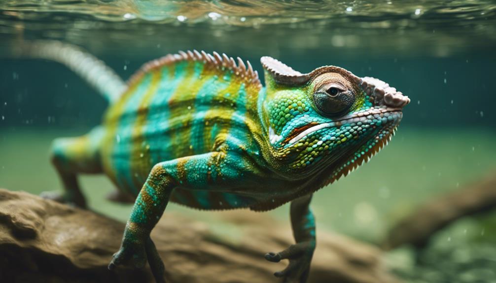 swimming tips for chameleons