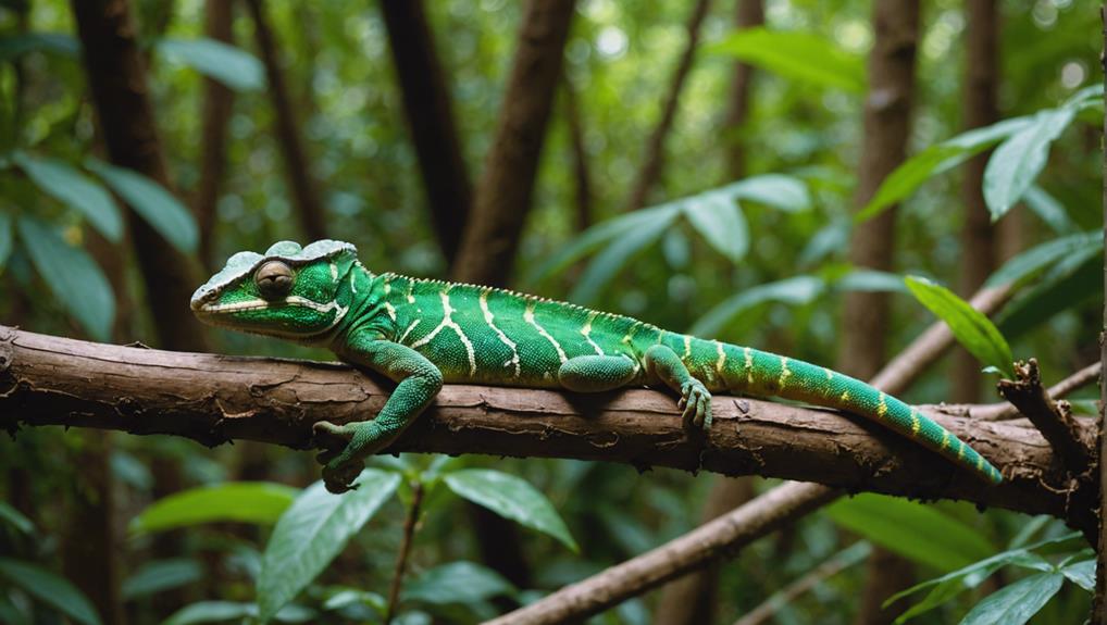 rich variety of reptiles